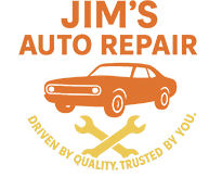 Auto repair logo with car