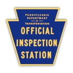 Pennsylvania official inspection station badge